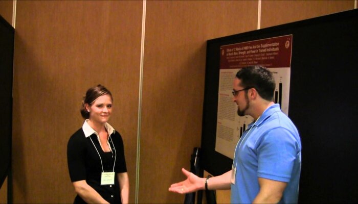 Greg Davis & Kristen Dunsmore interview on HMB study from the ISSN Conference