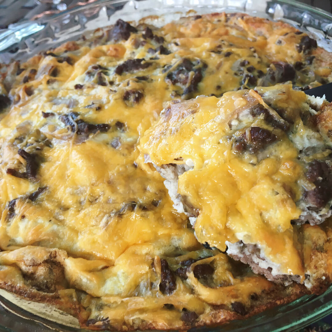 Cheeseburger Pie Biolayne