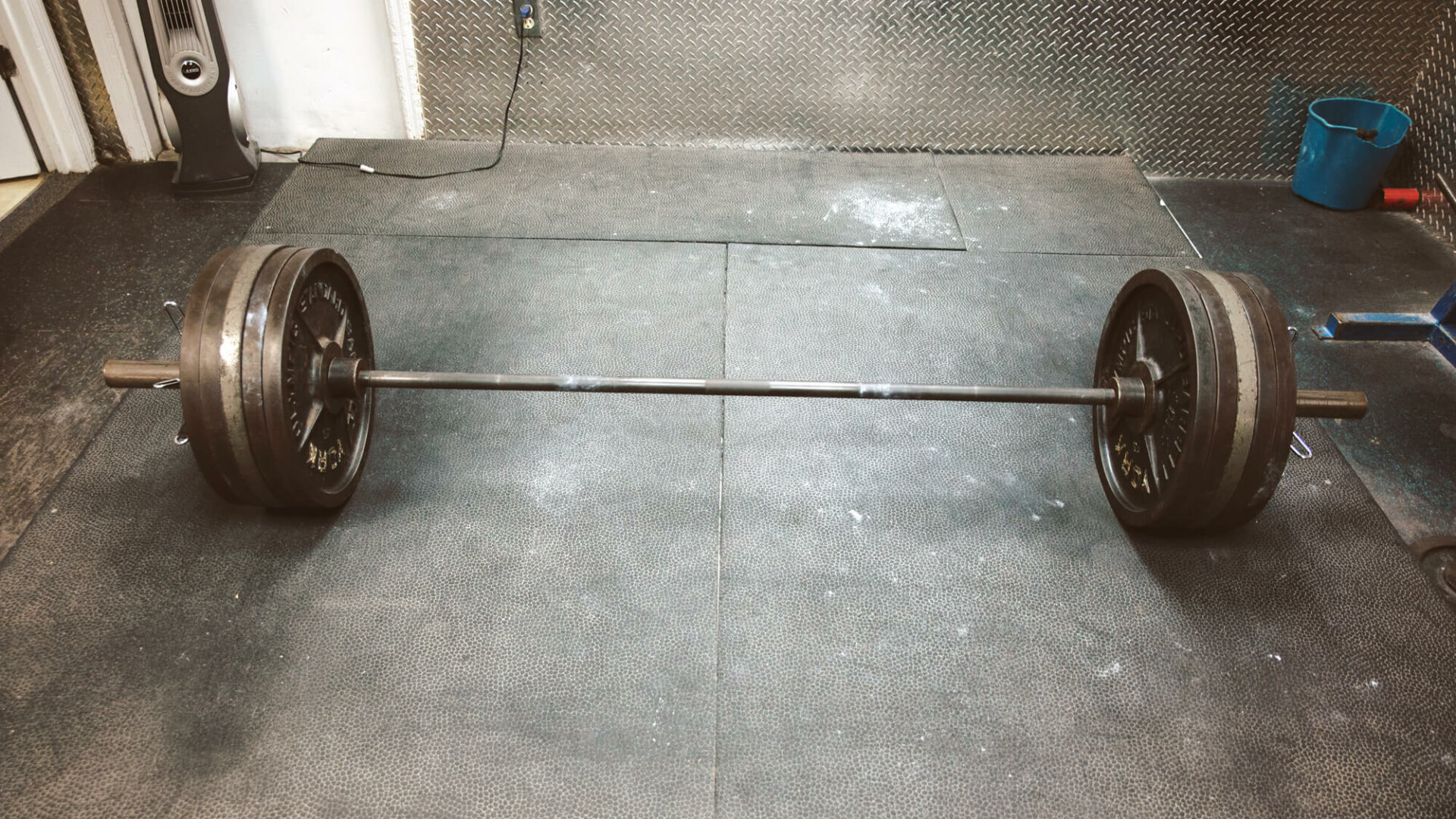 loaded barbell