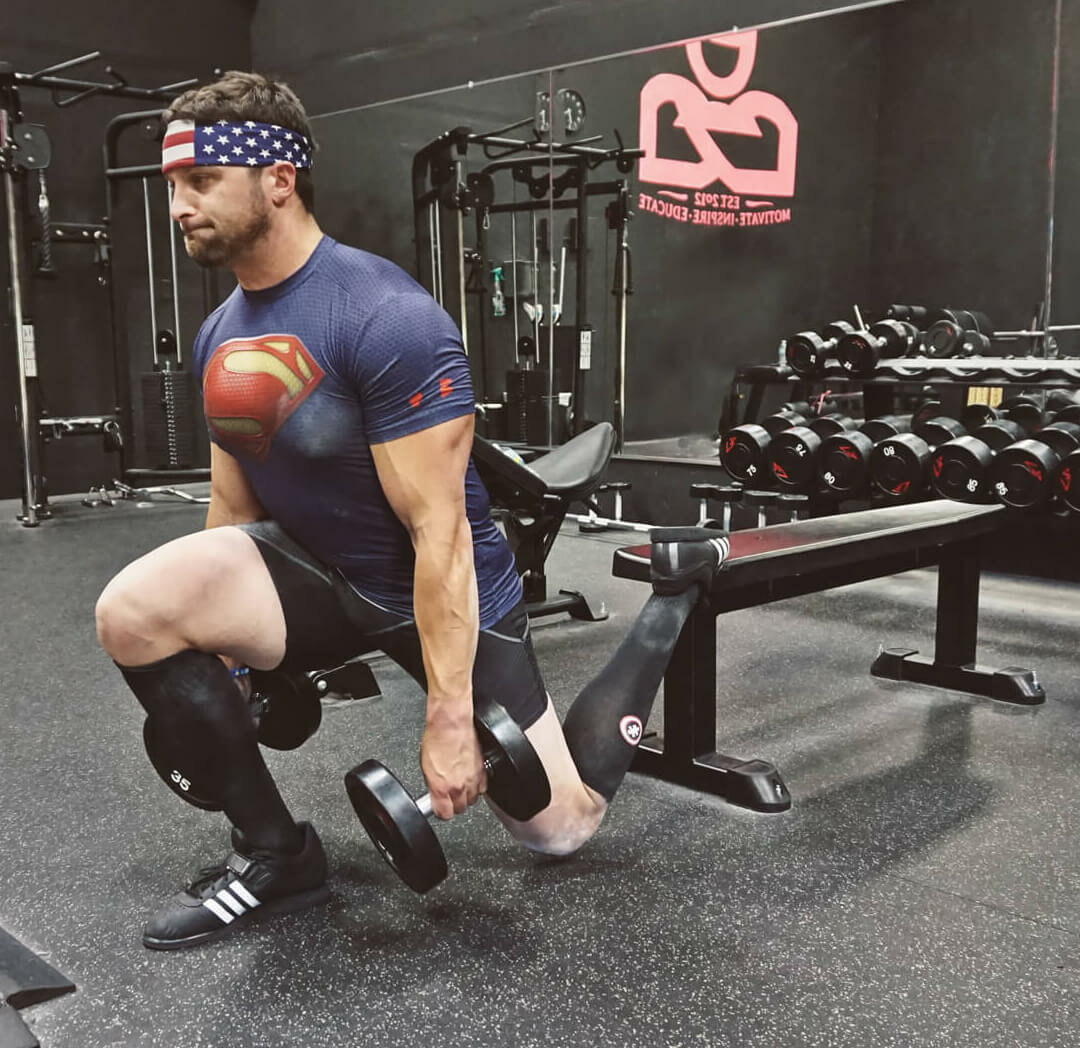 Layne Norton - Bulgarian Split Squat