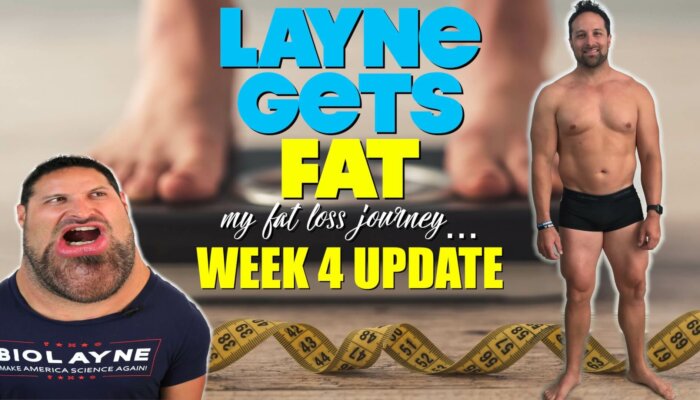 Layne gets FAT! My fat loss journey - Week 4