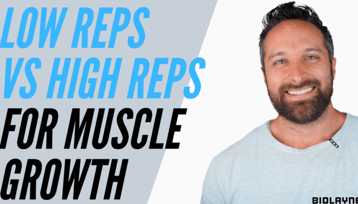 Low Reps VS High Reps For Muscle Growth