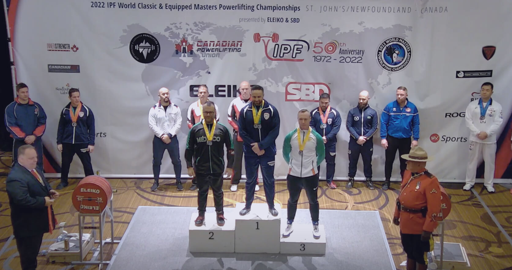 Layne Norton finished 1st at the 2022 IPF World Masters Powerlifting