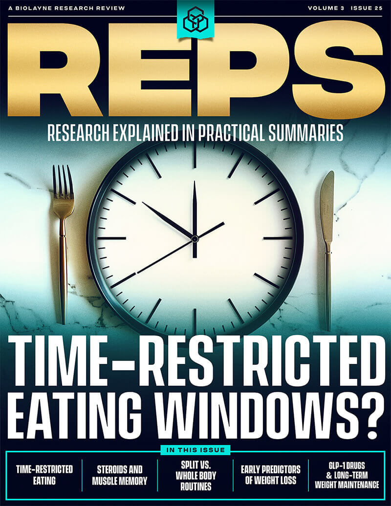 REPS: Volume 3 - Issue 25