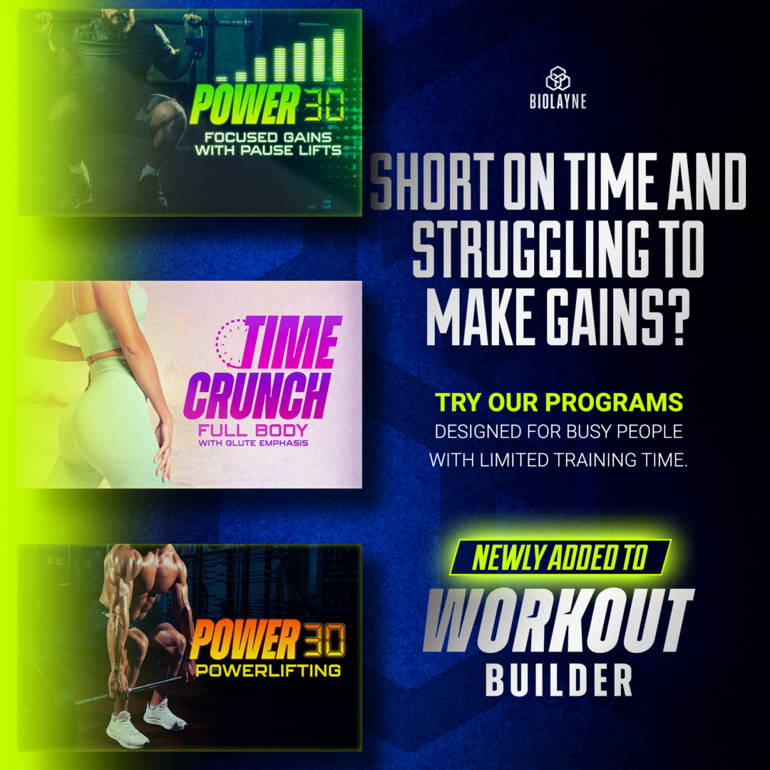 Short on time and struggling to make gains?