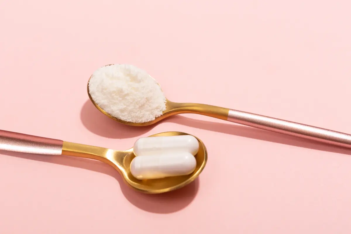 collagen in capsule and powder form