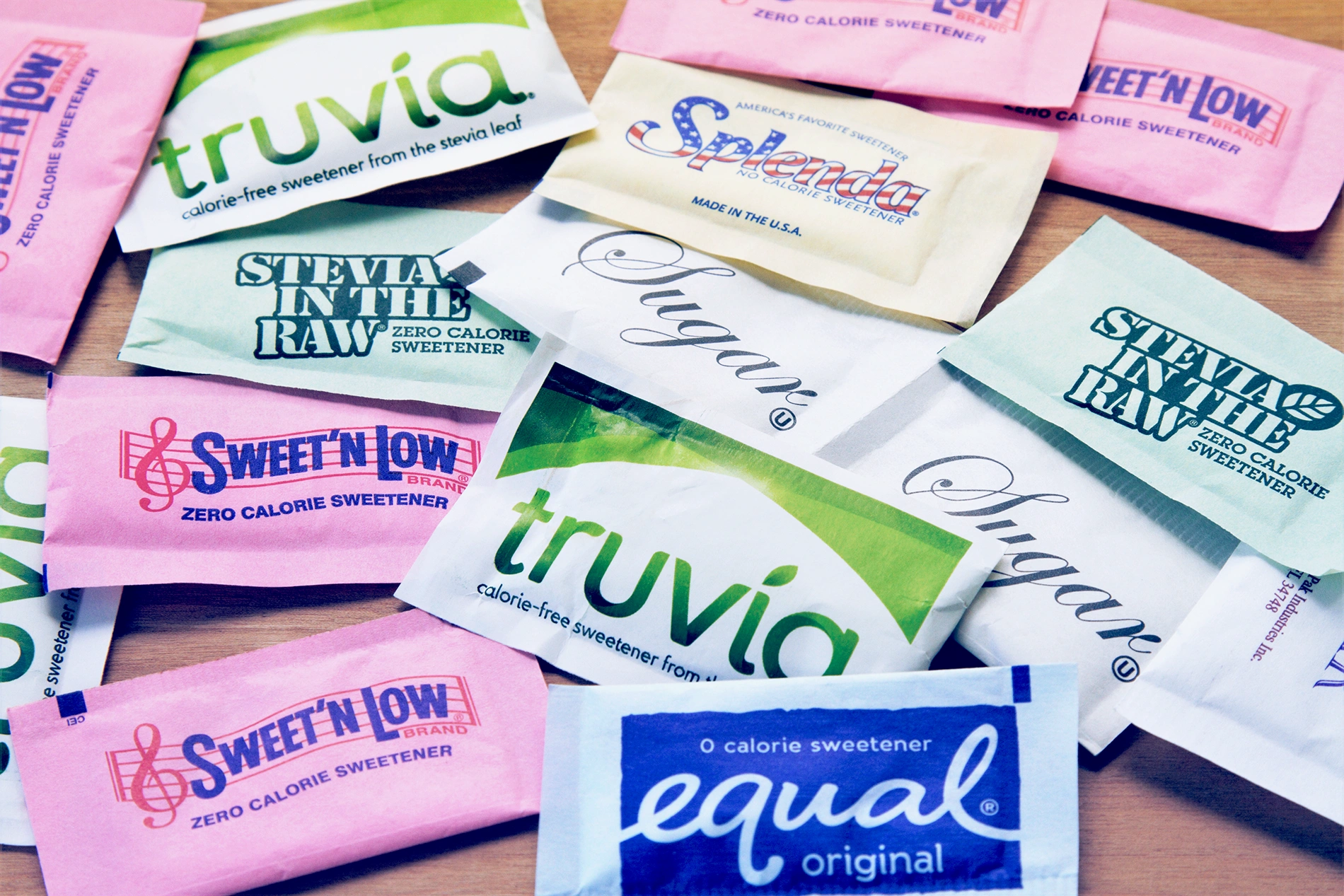 artificial sweetener packages